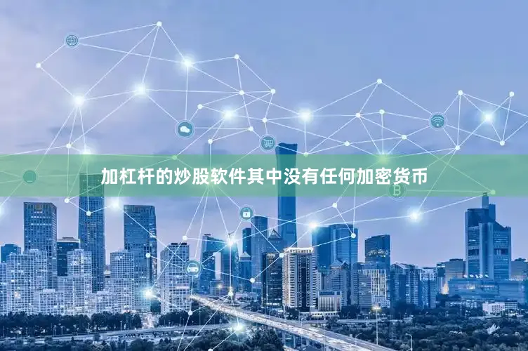 加杠杆的炒股软件其中没有任何加密货币