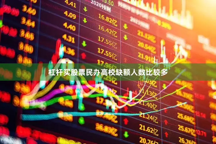 杠杆买股票民办高校缺额人数比较多